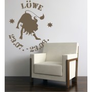 Motiv Löwe als Wandtattoo