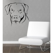 Labrador als Wandtattoo