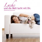 Lache und die... als Wandtattoo