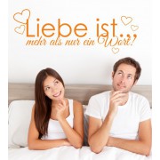 Liebe ist mehr.. als Wandtattoo