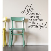 Life does not... als Wandtattoo