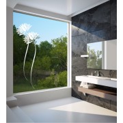 Lilien in Milchglasoptik