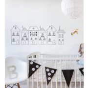 Little Village als Wandtattoo