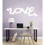 Love Graffiti als Wandtattoo 