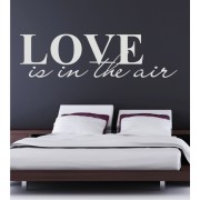 Love is in the air als Wandtattoo