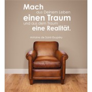 Mach aus Deinem... als Wandtattoo