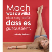 Mach was du willst... als Wandtattoo