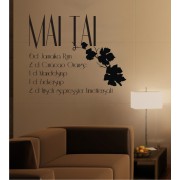 Mai Tai als Wandtattoo