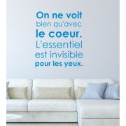 On ne voit.. als Wandtattoo