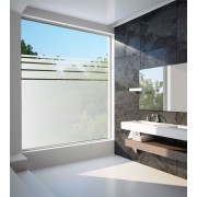 Milchglasfenster Streifen