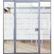 Milchglasfolie Breite Streifen