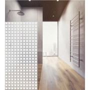 Milchglas Retro Duschtür