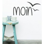 Moin als Wandtattoo
