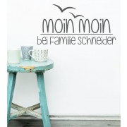 Moin Moin als Wandtattoo