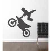 Motocross als Wandtattoo