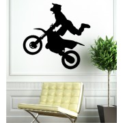Motorrad Stunt 4 als Wandtattoo