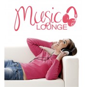 Music Lounge als Wandtattoo