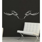 Künstlerische Tattoonadeln als Wandtattoo