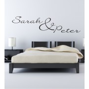 Namen 2 als Wandtattoo