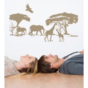 Afrika Savanne als Wandtattoo