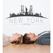 New York Skyline als Wandtattoo