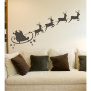 Weihnachtsmann als Wandtattoo