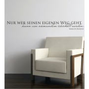 Nur wer... als Wandtattoo