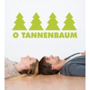 O Tannenbaum als Wandtattoo