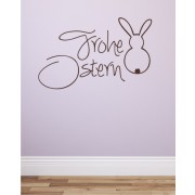 Frohe Ostern 2 als Wandtattoo