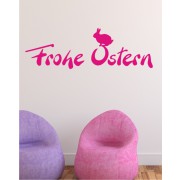 Frohe Ostern 4 als Wandtattoo