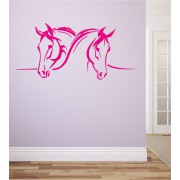 Pferde 2 als Wandtattoo