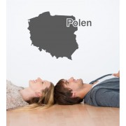 Polen als Wandtattoo