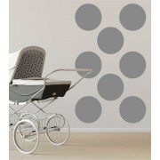 Große Kreise (Set) als Wandtattoo