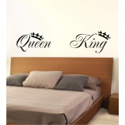 Queen & King als Wandtattoo
