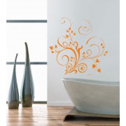 Ranke Blätterzauber als Wandtattoo 