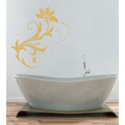 Ranke Blume als Wandtattoo