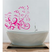 Ranke "Fiona" als Wandtattoo 