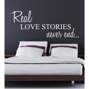 Love Stories als Wandtattoo