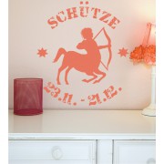 Motiv Schütze als Wandtattoo