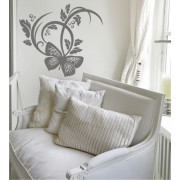 Schmetterlingsgeäst als Wandtattoo