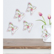 3D Schmetterlinge (Rosendruck)