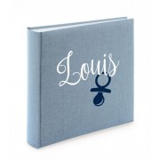 Album mit Name und Schnuller