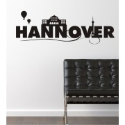 Hannover Schriftzug als Wandtattoo