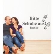 Schuhe aus... als Wandtattoo 