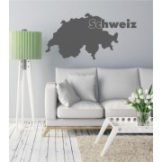 Schweiz als Wandtattoo