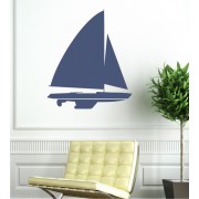 Segler als Wandtattoo