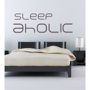 Sleep Aholic als Wandtattoo
