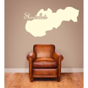 Slowakei als Wandtattoo