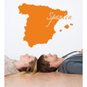 Spanien als Wandtattoo