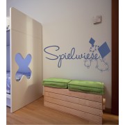 Spielwiese als Wandtattoo